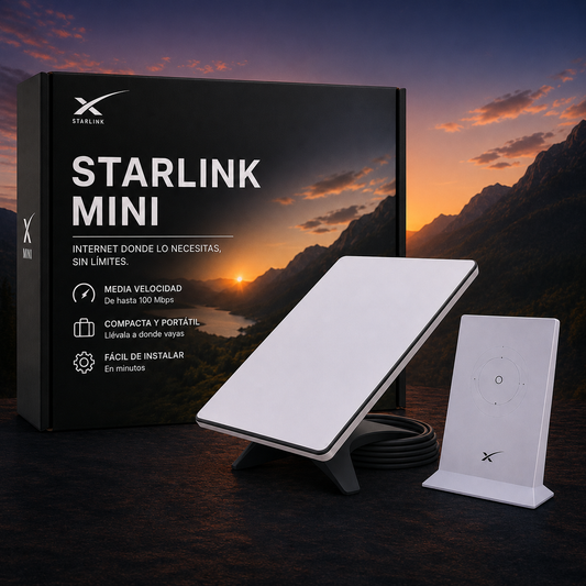 Starlink Mini Portátil Kit Satelital